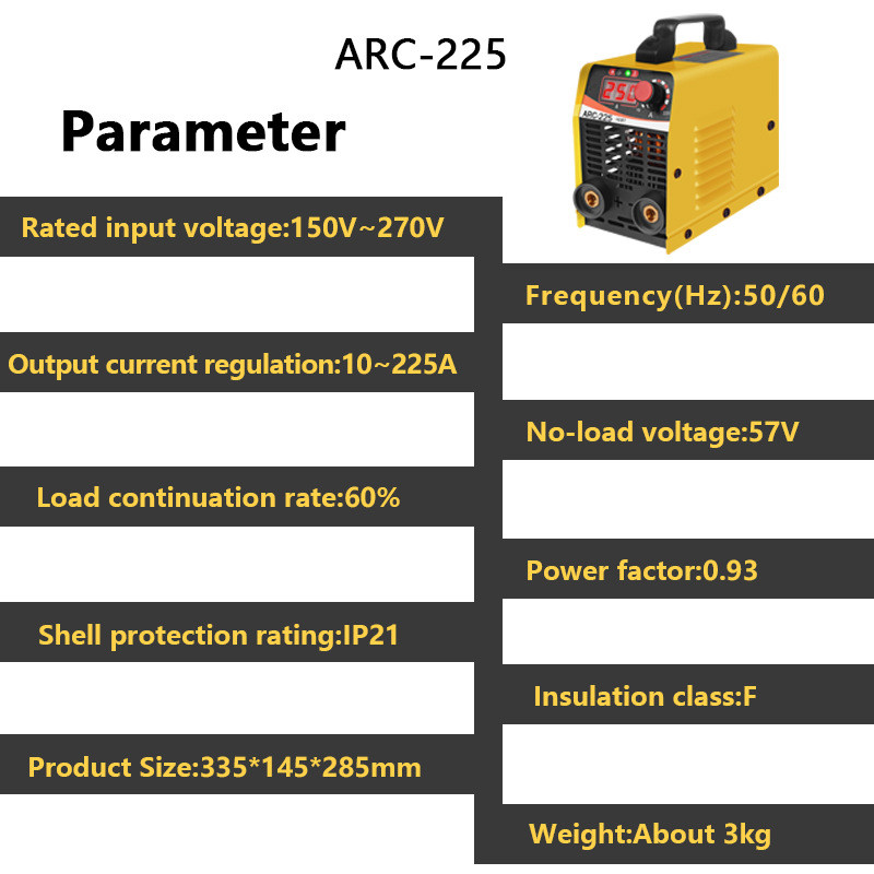 ARC-225 portable welding machine