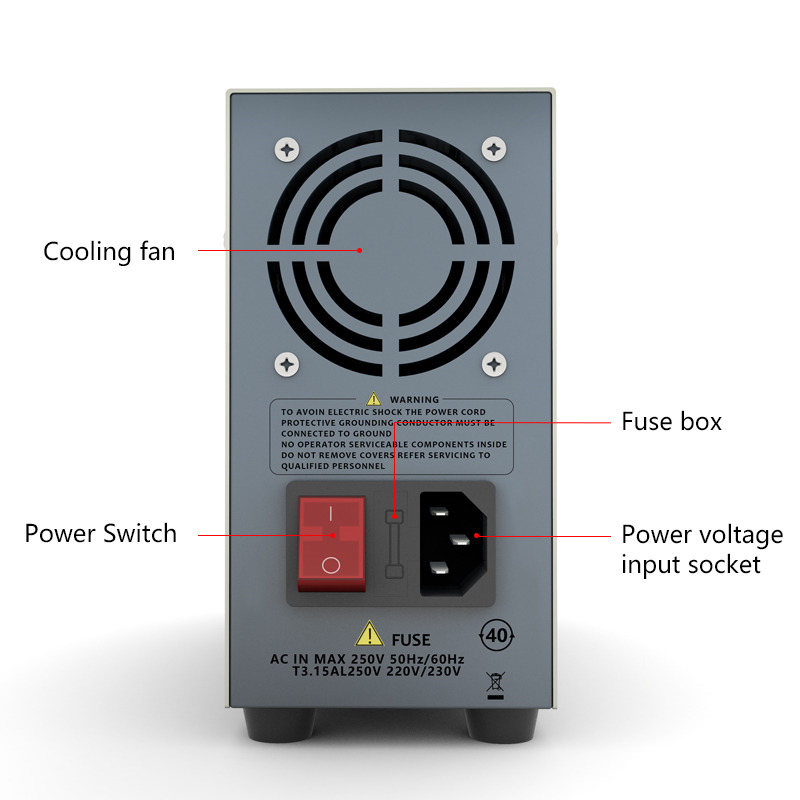 DC power supply precision voltage regulators 32V 6A