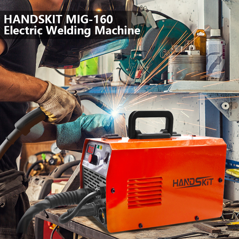 MIG-160 mig welder small IGBT MMA non-gas welding machines