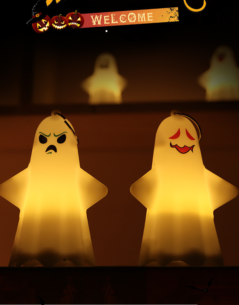 halloween ghost lamps LED light horror decor