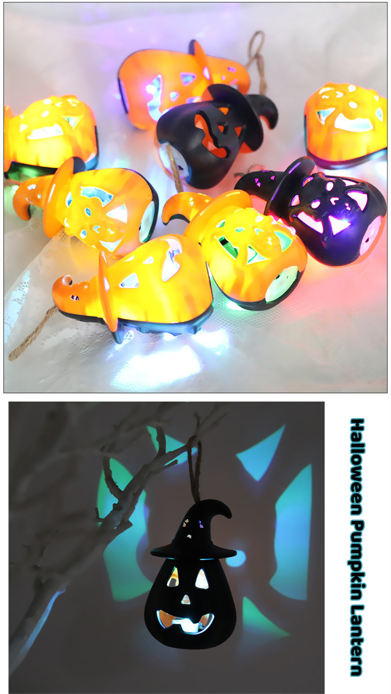 Halloween pumpkin lantern LED lamp