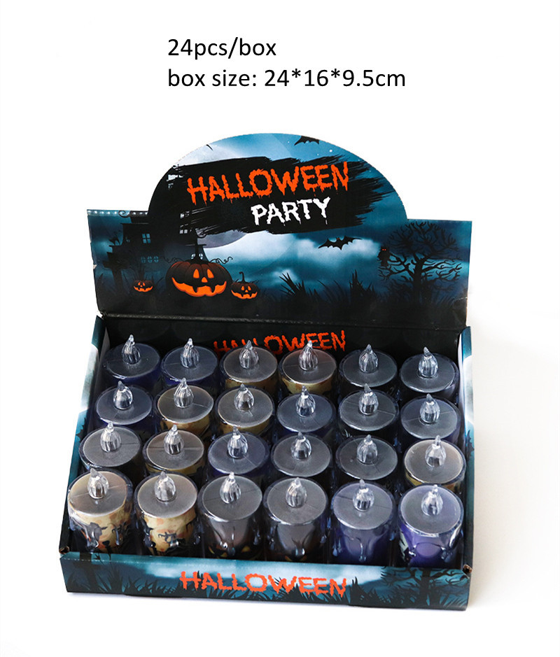 Halloween led candles horror party decors