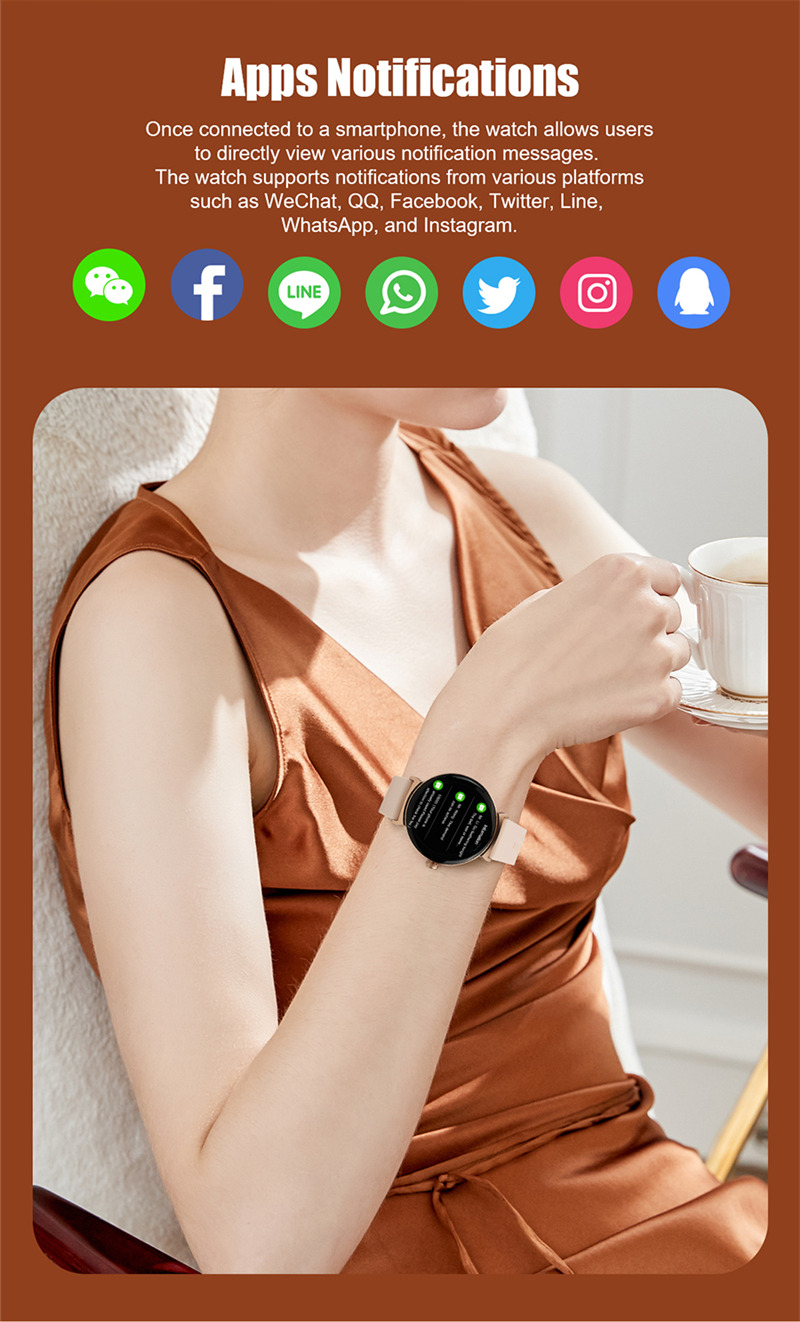 DT4 metal smart watch lady bracelets