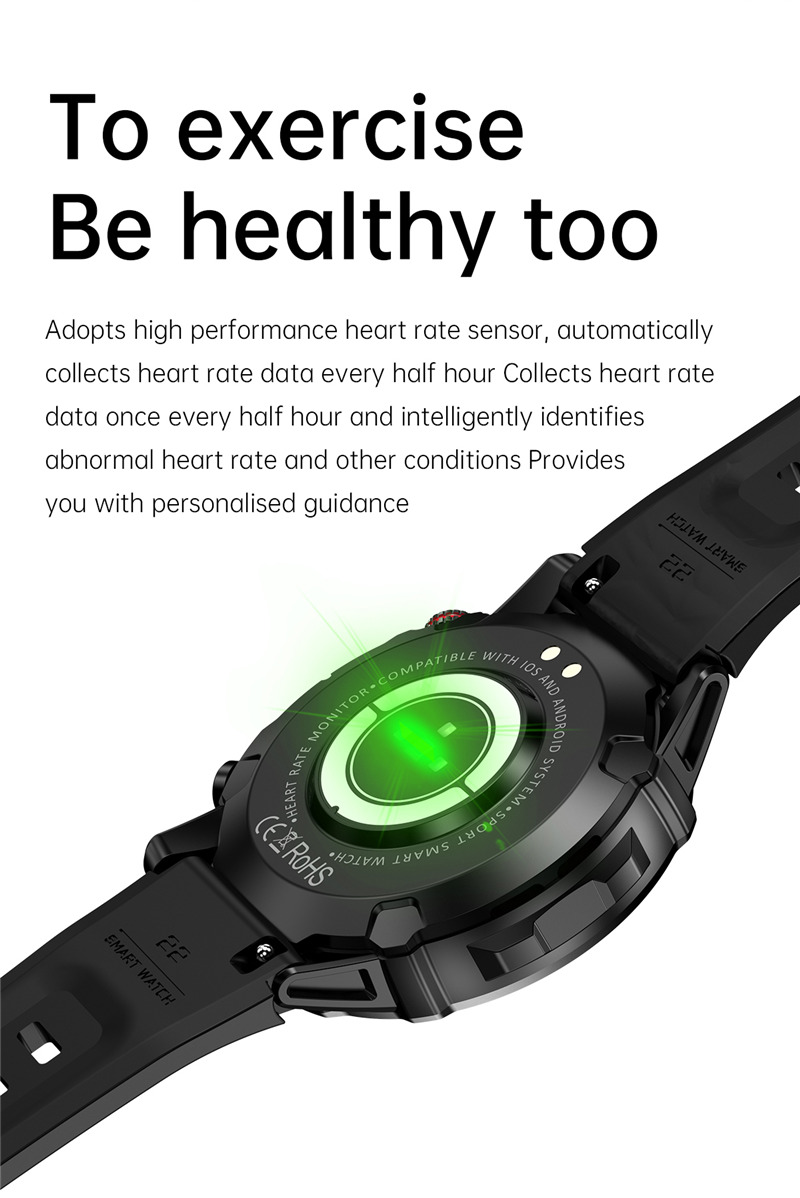 HK87 AMOLED outdoor smart watch