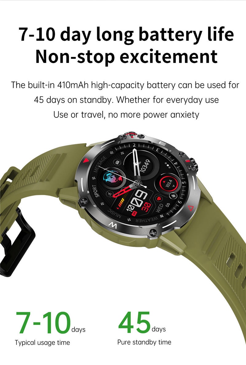 HK87 AMOLED outdoor smart watch