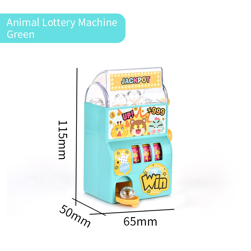 mini lottery machine shake egg twister puzzle game toy