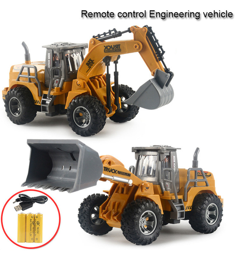 rc trucks remote control bulldozer