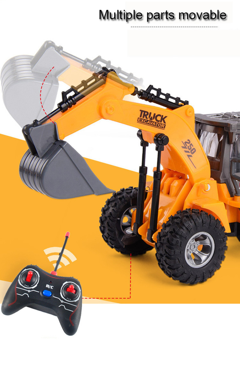 rc trucks remote control bulldozer