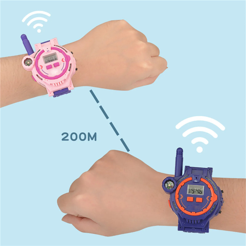 two way walkie talkie rechargeable watch for kids