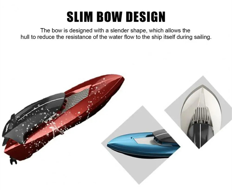 2.4G RC boat electric speedboat toy