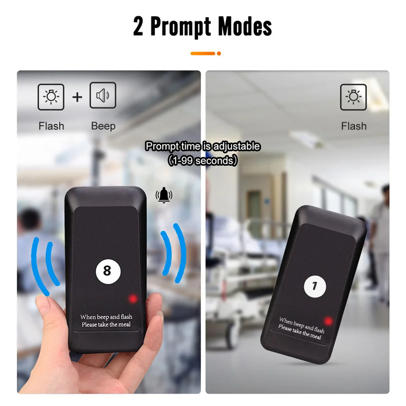 retekess TD157 wireless restaurant calling system buzzer coaster pager