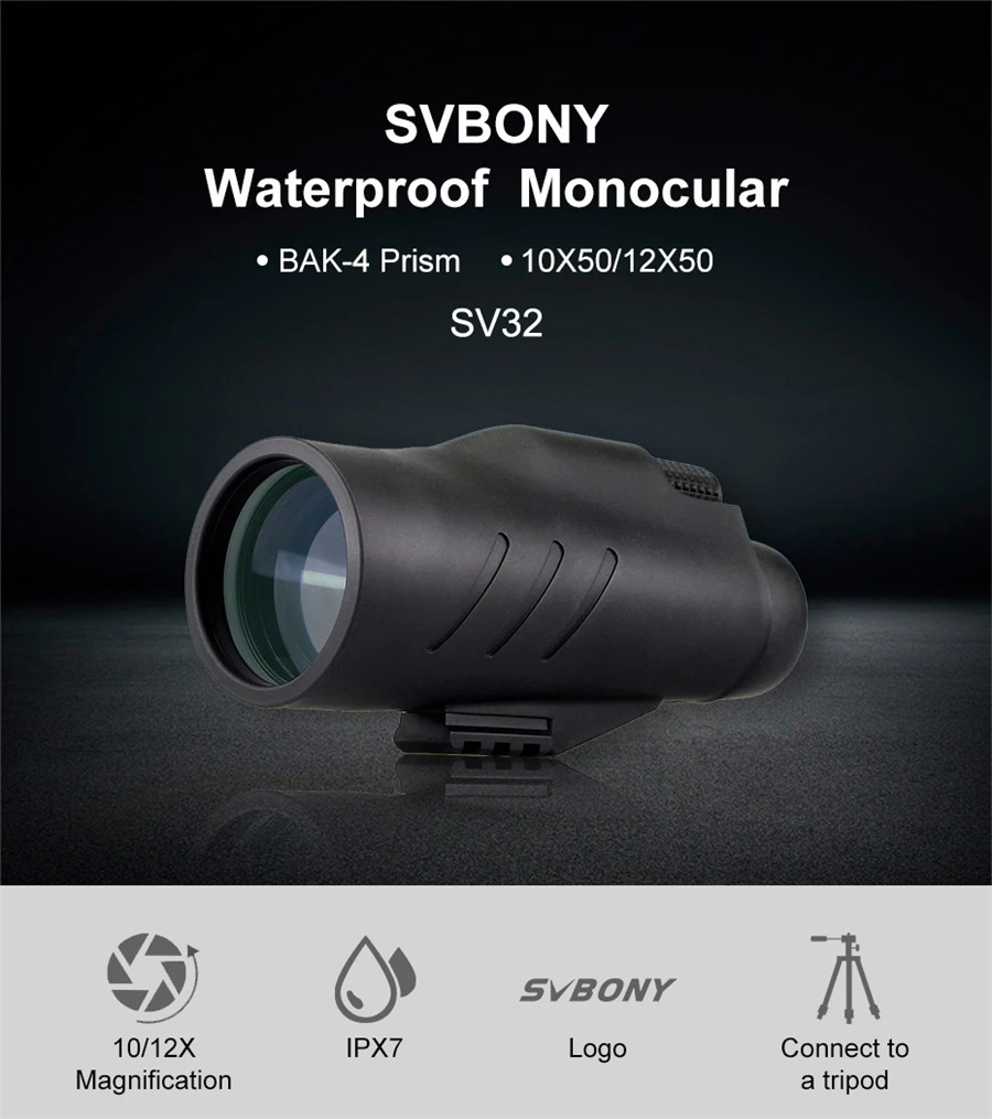 SVBONY SV32 BAK4 compact monocular telescope