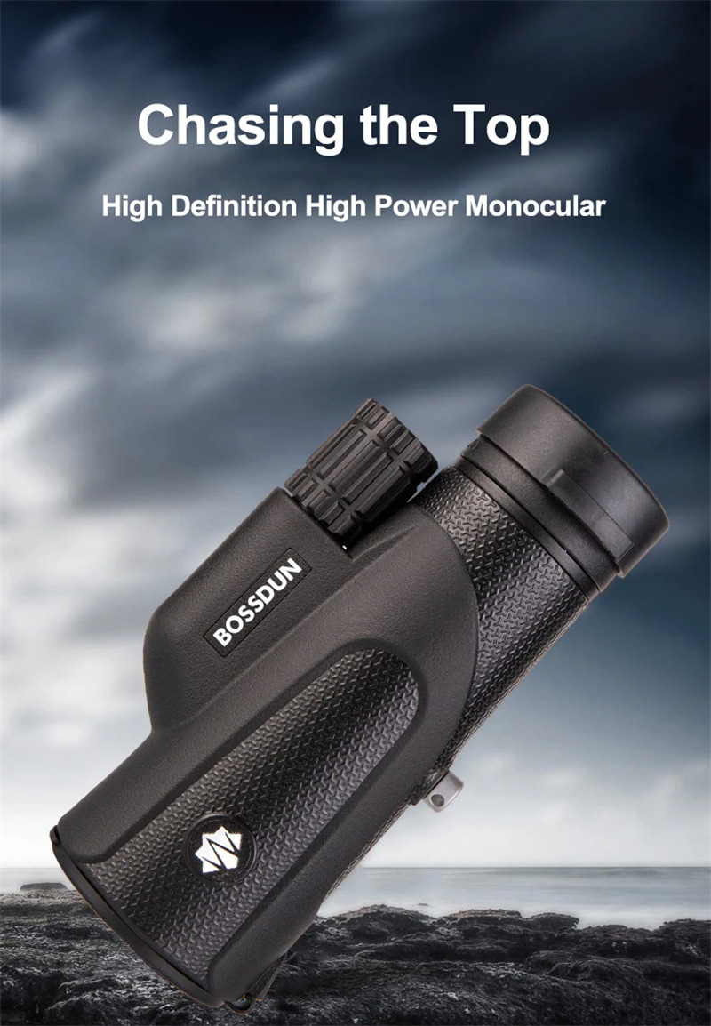 10x42 portable monocular FMC BAK4 prism HD telescope