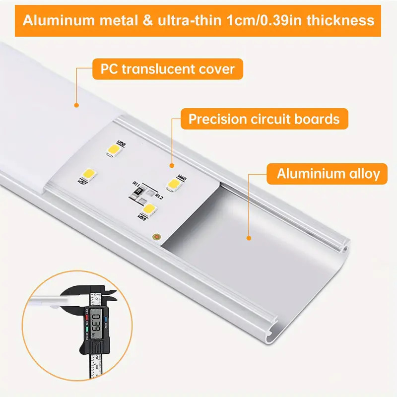 LED motion sensor cabinet night light