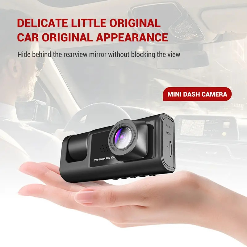 3inch 1080P dual camera dash cam