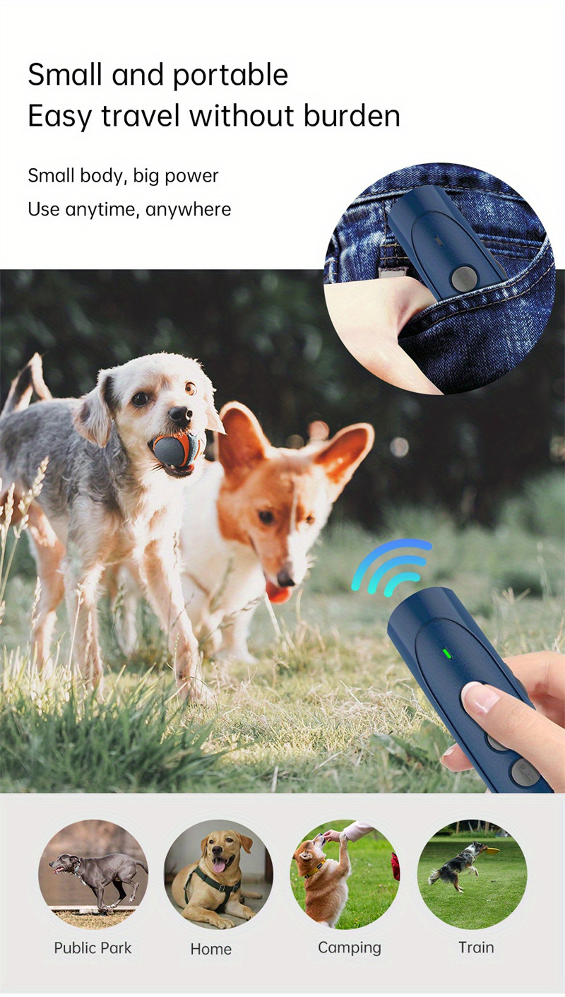 stop barking automatic ultrasonic dog repellent device