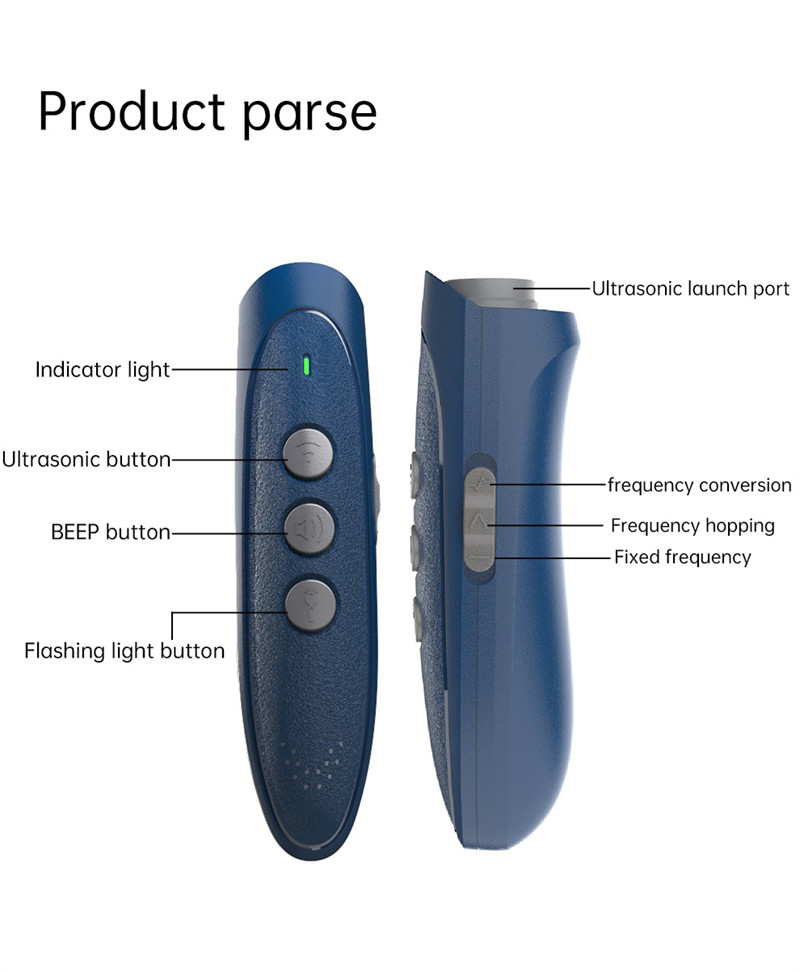 stop barking automatic ultrasonic dog repellent device