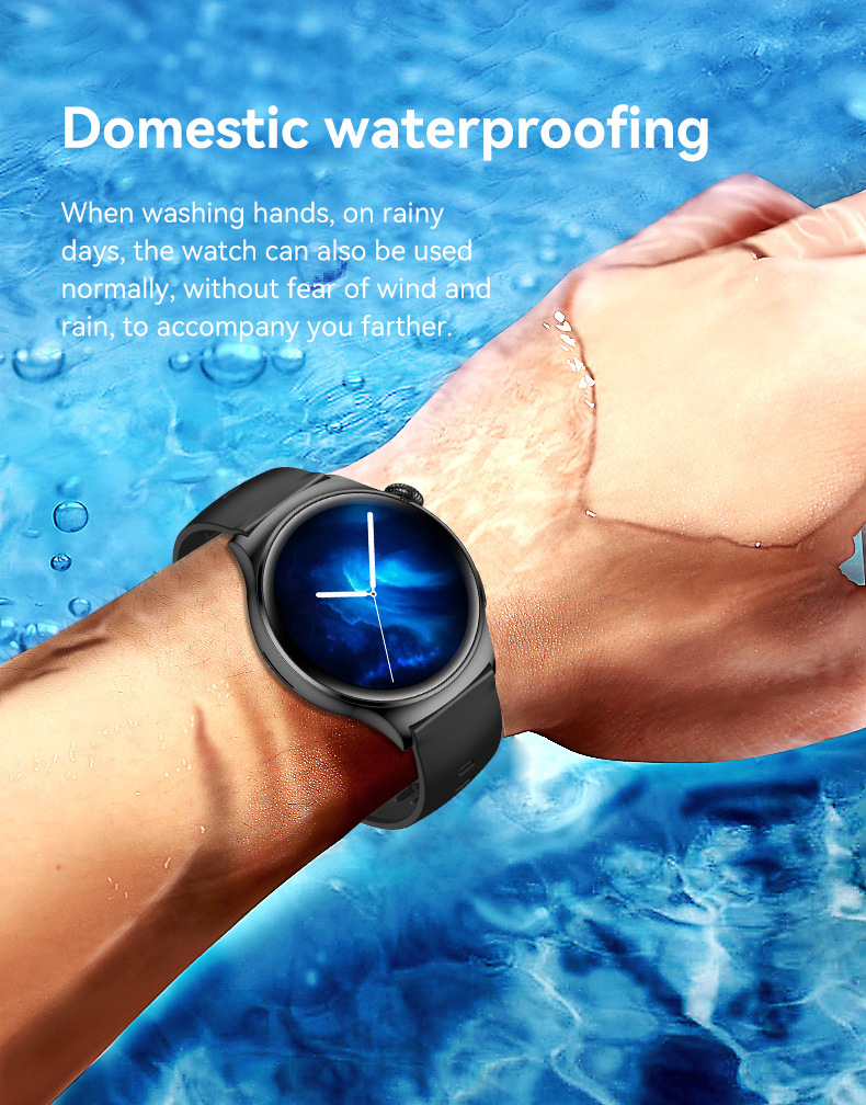 men metal smart watch fitness tracker waterproof sport