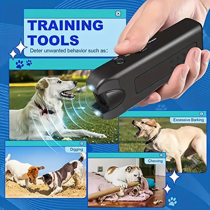 dog barking control trainning device