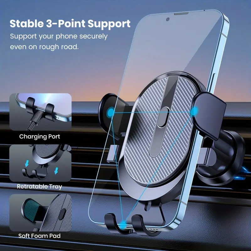 TOPK car phone holder mount