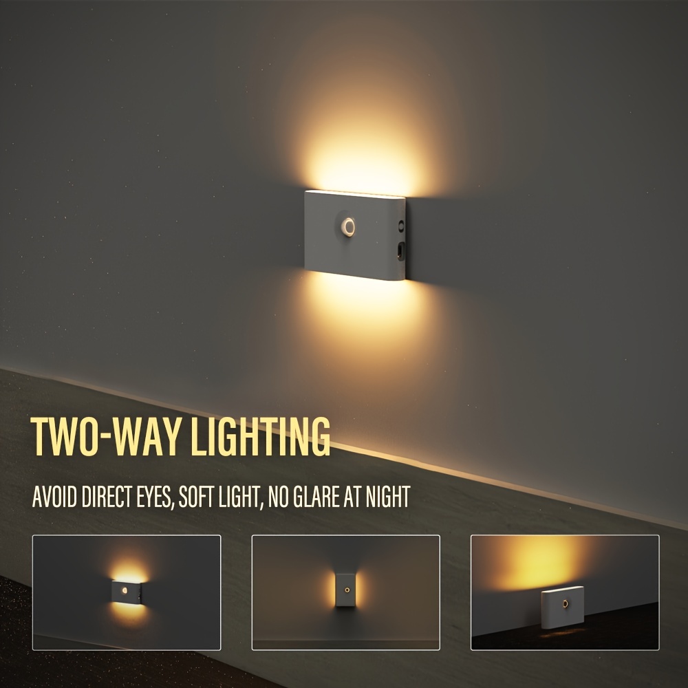 wireless magnetic motion sensor night light