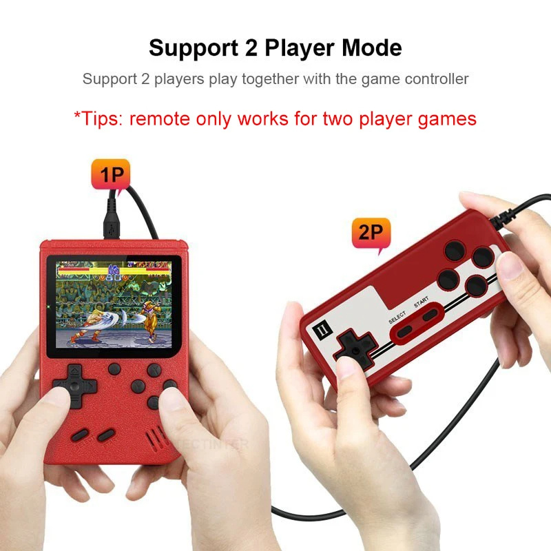 mini handheld video game console 8-bit game player