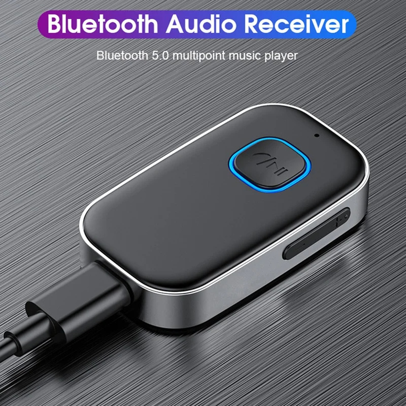 J22 car AUX audio adapter bluetooth receiver