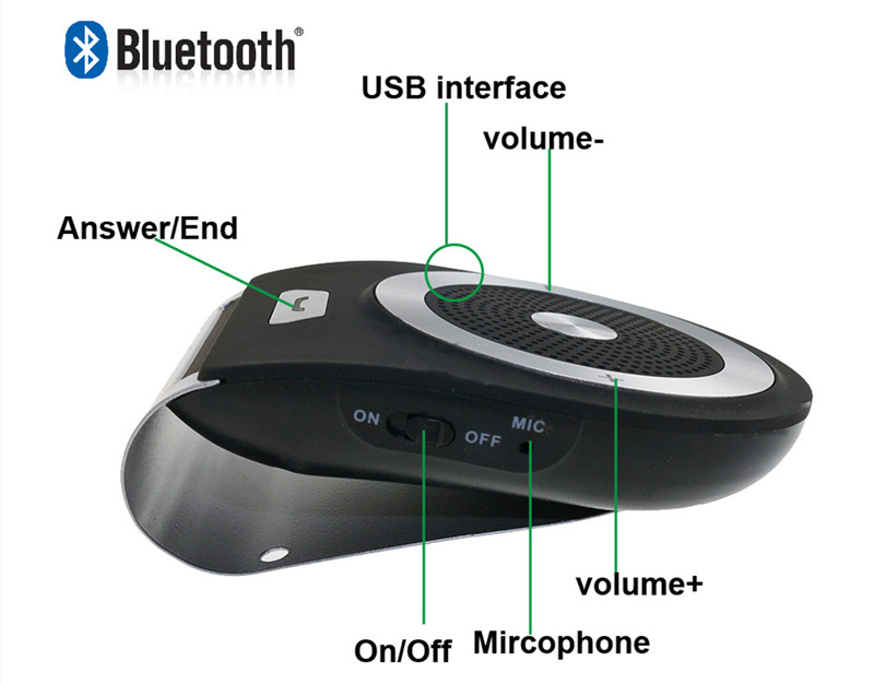 akz-001 car bluetooth speaker wireless receiver