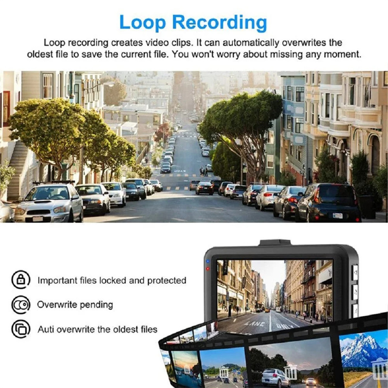 car dvr fhd camera loop recorder camcorder