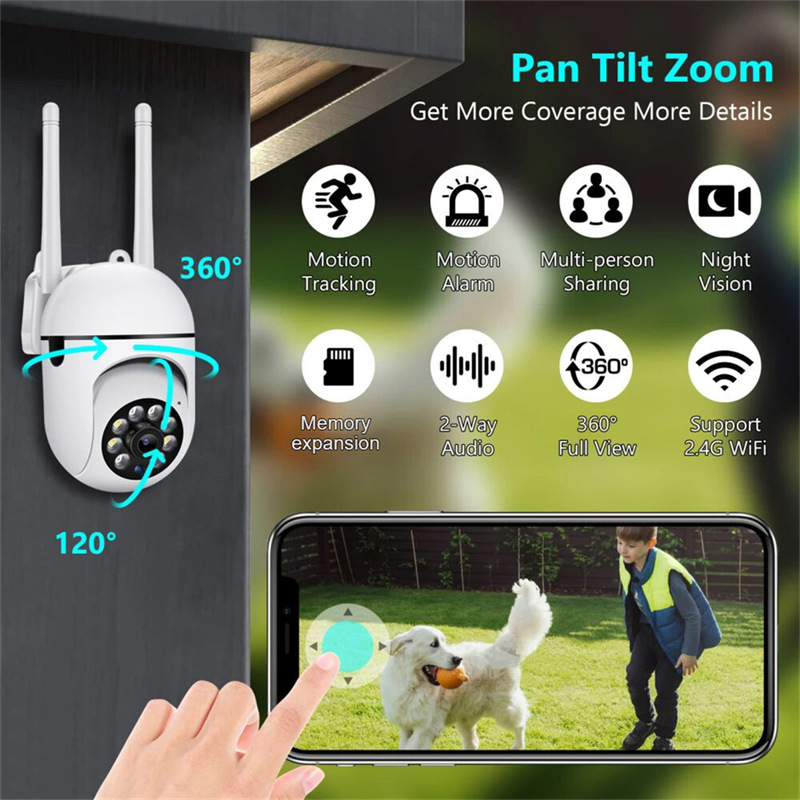 A7 wifi security camera smart outdoor surveillance camcorder