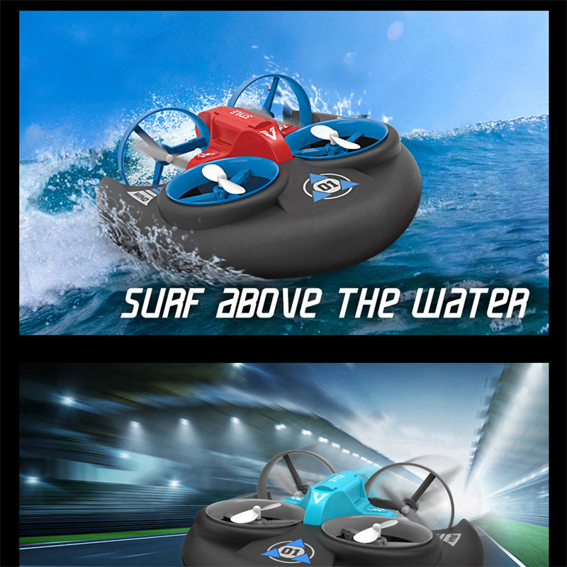 JJRC H101 rc drone JJRC H101 rc drone 3 in 1 waterproof aircraft boat toy
