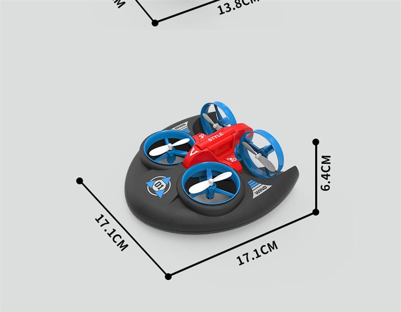 JJRC H101 rc drone JJRC H101 rc drone 3 in 1 waterproof aircraft boat toy