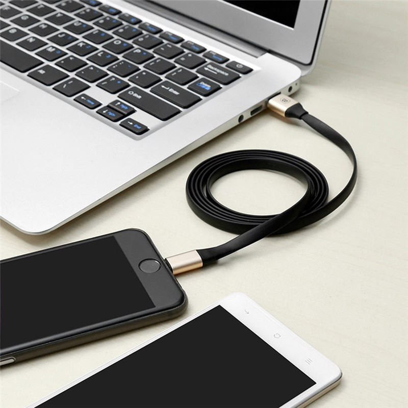 Baseus 2 in 1 8 Pin Micro USB Data Transfer Charging Cord 1.2M
Baseus 2 in 1 8 Pin Micro USB Data Transfer Charging Cord 1.2M
