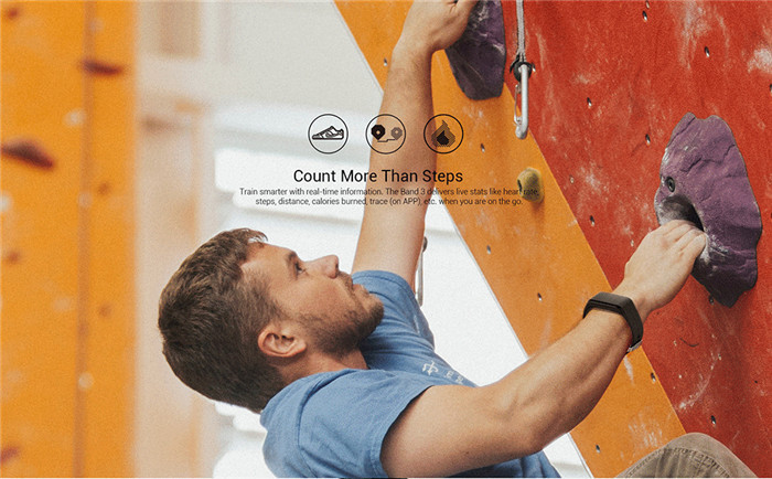 MGCOOL Band 3 Smartband IP68 Waterproof Heart Rate Monitor Sedentary Reminder Calorie Counting Sleep Monitor MGCOOL Band 3 Smartband IP68 Waterproof Heart Rate Monitor Sedentary Reminder Calorie Counting Sleep Monitor