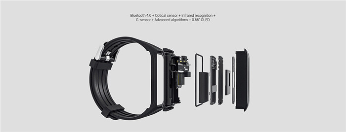 MGCOOL Band 3 Smartband IP68 Waterproof Heart Rate Monitor Sedentary Reminder Calorie Counting Sleep Monitor MGCOOL Band 3 Smartband IP68 Waterproof Heart Rate Monitor Sedentary Reminder Calorie Counting Sleep Monitor