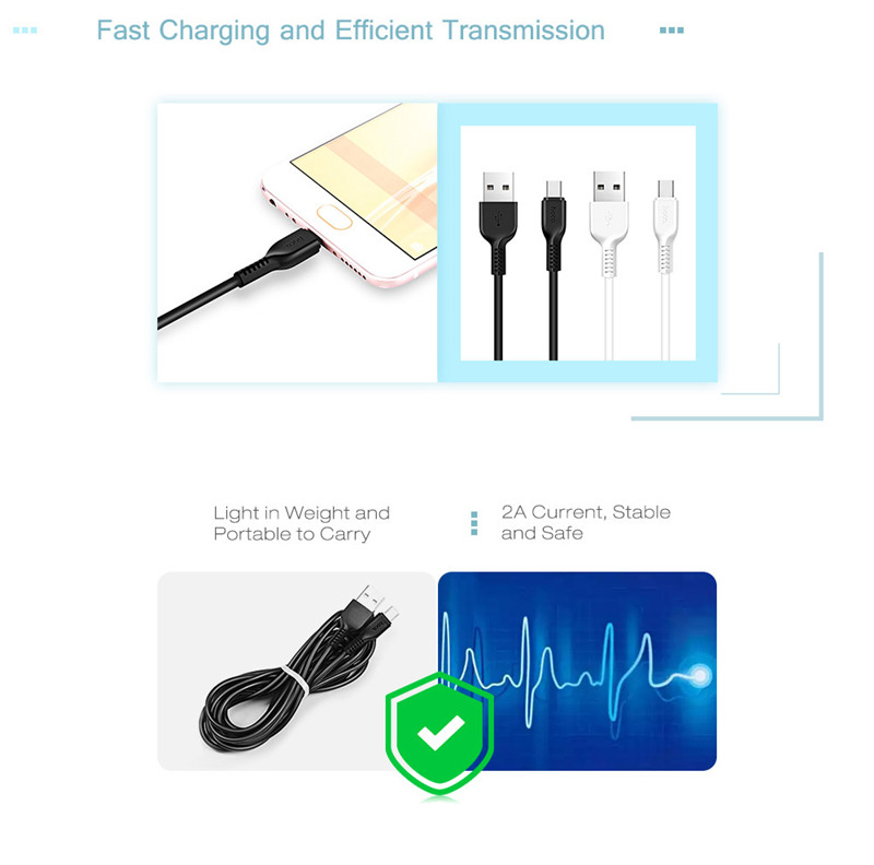 HOCO X13 Type-C Connector Easy Charging Data Transfer Cable 1M HOCO X13 Type-C Connector Easy Charging Data Transfer Cable 1M