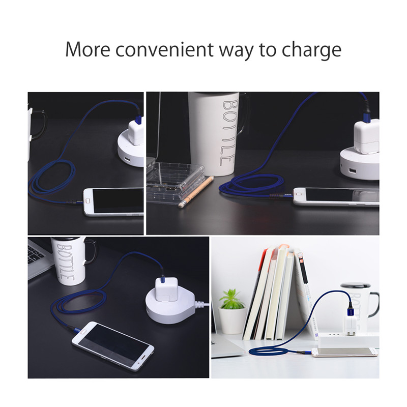 NTONPOWER 1M Micro USB Cable Fiber Braided Data Sync Charging Cable NTONPOWER 1M Micro USB Cable Fiber Braided Data Sync Charging Cable
