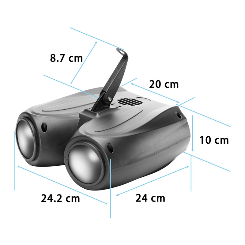 U'King 20W 128 LEDs RGBW projector lamp for stage effect lighting U'King 20W 128 LEDs RGBW projector lamp for stage effect lighting