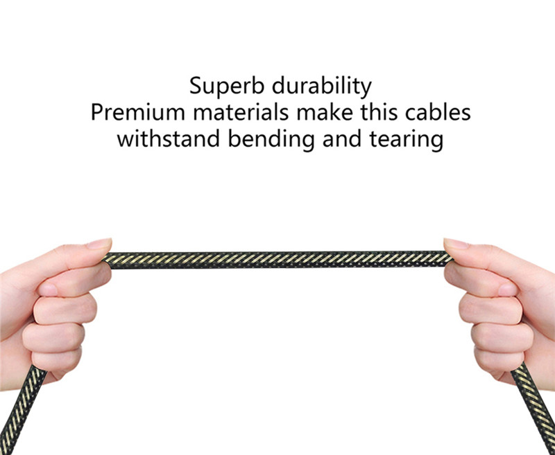 1M Nylon Braid Fast Charger Data Cable for Type-C Devices 1M Nylon Braid Fast Charger Data Cable for Type-C Devices