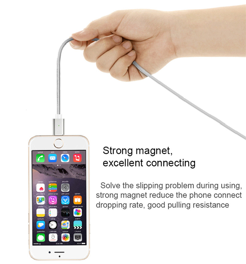 3 in 1 Fast Charging Data Sync Magnetic Micro USB Cable Type-C 8pin 3 in 1 Fast Charging Data Sync Magnetic Micro USB Cable Type-C 8pin