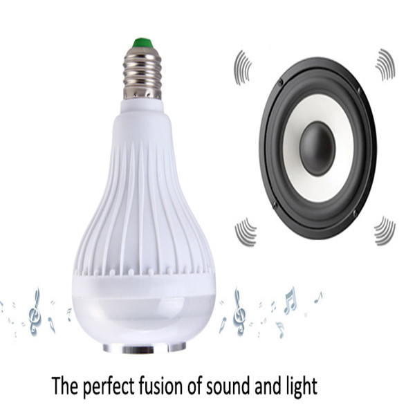Wholesale Intelligent E27 Light Bulb Colorful LED Lamp Bluetooth 3.0 Speaker Wholesale Intelligent E27 Light Bulb Colorful LED Lamp Bluetooth 3.0 Speaker