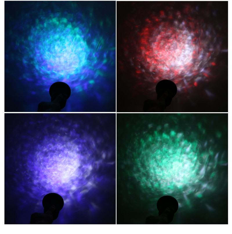 12W RGBW LED water ripples light waterproof projector stage lamp 12W RGBW LED water ripples light waterproof projector stage lamp