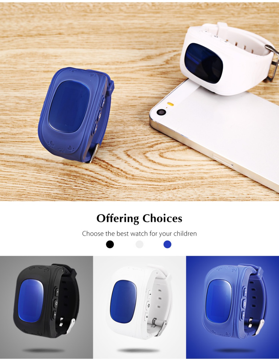Q50 (q1213) Waterproof LCD Display Kids GPS Intelligent Watch Telephone Pedometer Q50 (q1213) Waterproof LCD Display Kids GPS Intelligent Watch Telephone Pedometer