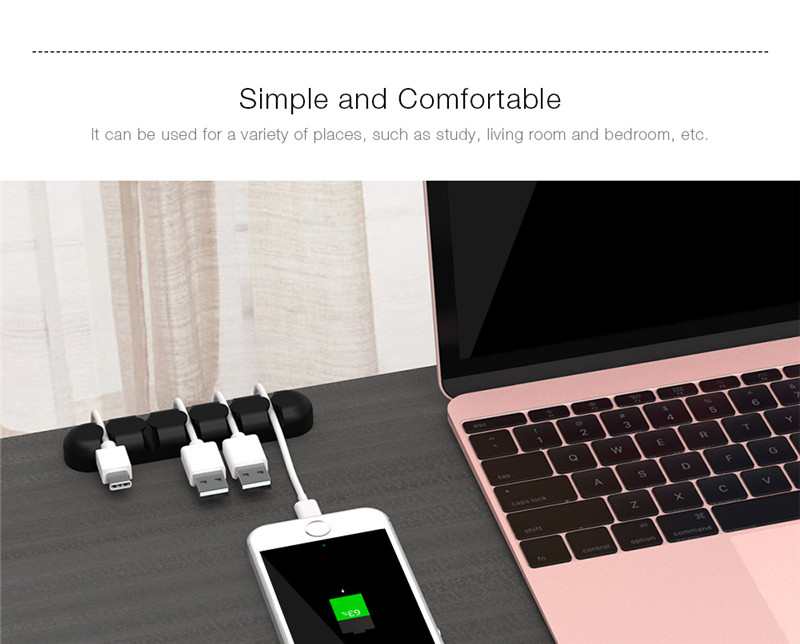 ORICO Desktop Cable Storage Management Silicon Charger Wire Organizer Holder Clip ORICO Desktop Cable Storage Management Silicon Charger Wire Organizer Holder Clip