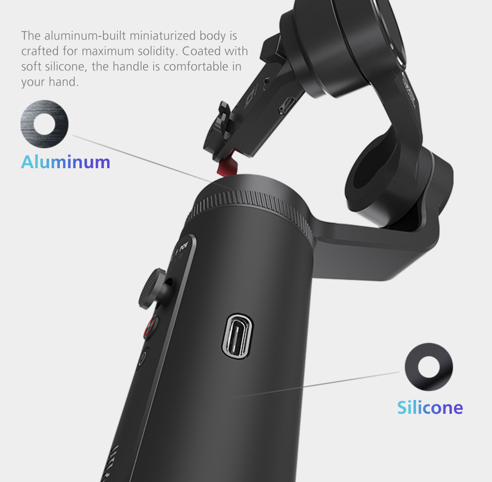 Zhiyun smooth-Q2 3-axis cellphone gimbal stabilizer iPhone Samsung Zhiyun smooth-Q2 3-axis cellphone gimbal stabilizer iPhone Samsung