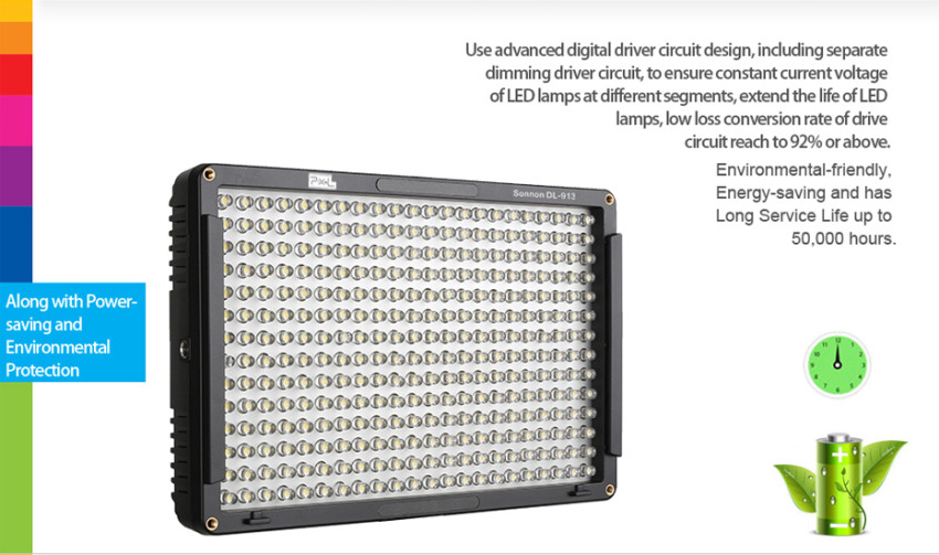 PIXEL DL-913 PIXEL DL-913 Video LED Fill Light