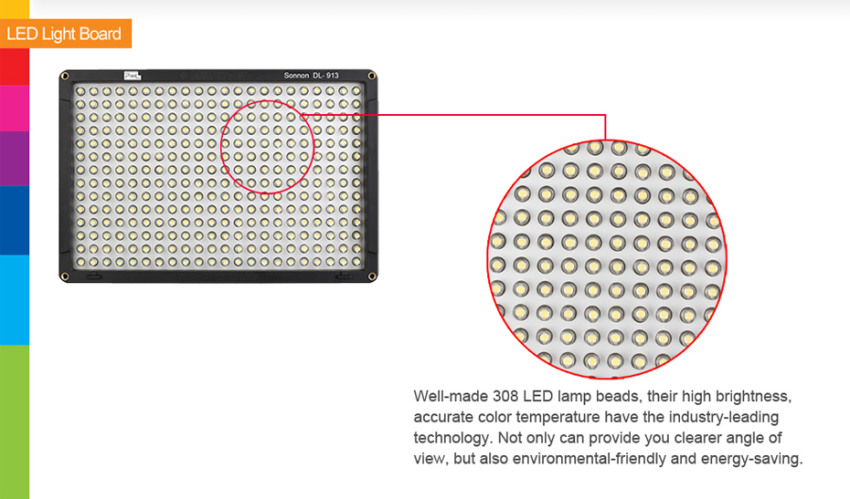 PIXEL DL-913 PIXEL DL-913 Video LED Fill Light