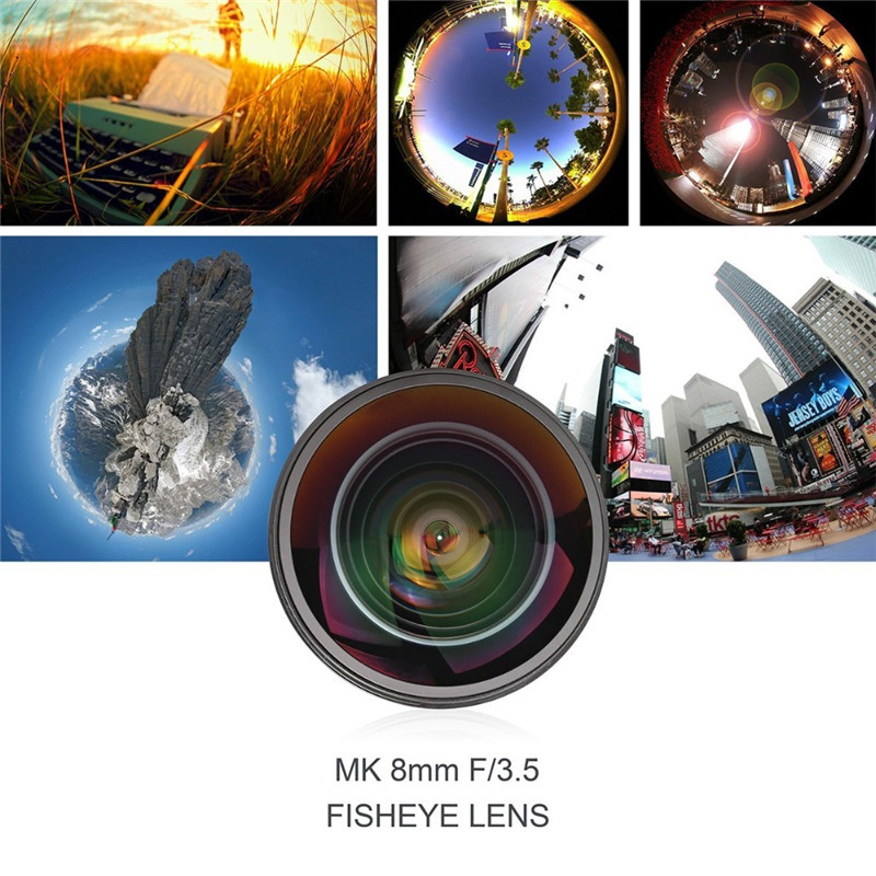 Meike 8mm f/3.5 fish-eye Lens For Panasonic/Olympus Mirrorless Camera Meike 8mm f/3.5 fish-eye Lens For Panasonic/Olympus Mirrorless Camera