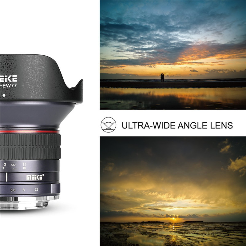 Meike 12mm f2.8 Wide Angle Manual Fixed Lens For Canon EF-M Camera Meike 12mm f2.8 Wide Angle Manual Fixed Lens For Canon EF-M Camera