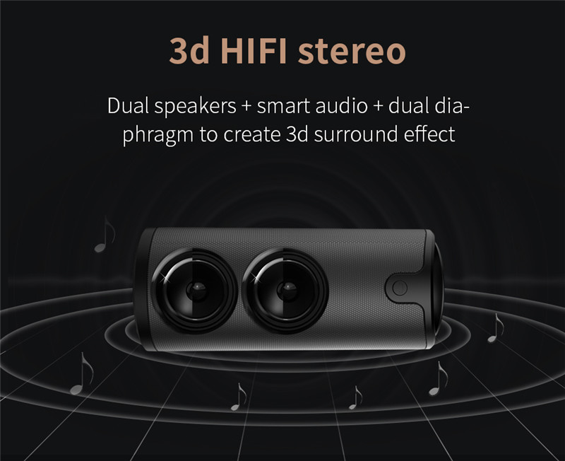ZEALOT S8 Outdoor 3D Stereo HiFi Bluetooth Wireless Speakers ZEALOT S8 Outdoor 3D Stereo HiFi Bluetooth Wireless Speakers